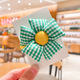23# Green-Plaid Flowers