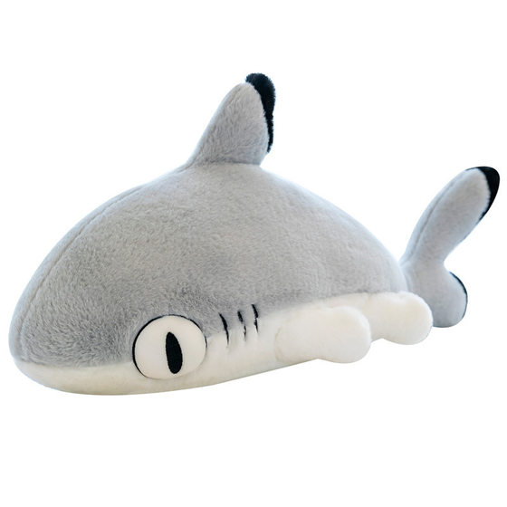 Amazon Hot Creative Shark Cat Pillow Plush Toy Cute Pacifying Doll Children's Birthday Gift for Women