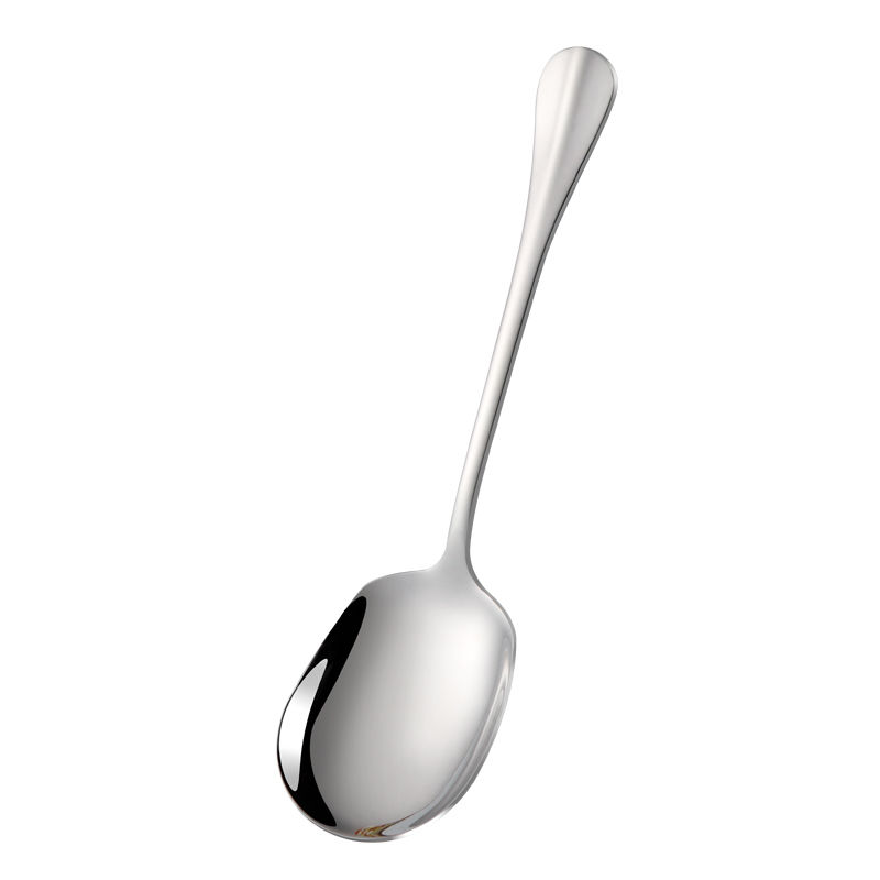 Hotel stainless steel large spoon thickened public Spoon restaurant service Spoon vegetable spoon household spoon meal spoon