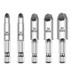 Screw remover 5PCs single-head titanium-plated high-speed steel sliding tooth broken wire removal tool hexagonal handle screw remover