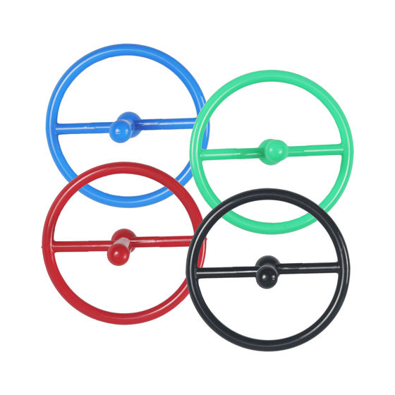 Exclamation point suspension gyro decompression decompression small toy creative suspension exclamation point ground turn gyro turn music wholesale