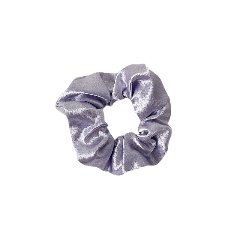 Cross-border Amazon best selling crystal segment large intestine hair ring women's horsetail head rope fashion hair accessories French hair ring wholesale