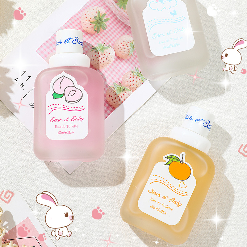 Bear Fresh Light Fragrance Baby Ice Cream Peach Fragrance Baby Girl Sweet Perfume Student Gift Generation