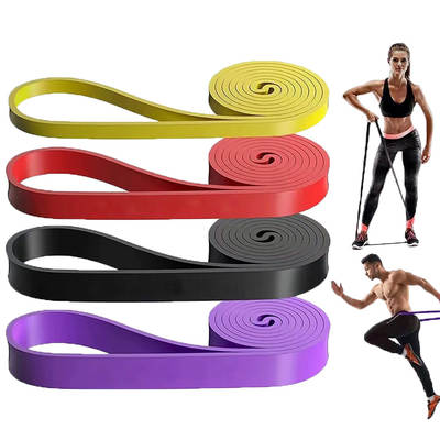 Factory yoga fitness resistance belt tension belt tension rope suspension elastic rope strength training belt tpe material