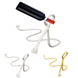 Suspension rope red wine rack Amazon snake-shaped rope red wine rack creative decorations crafts spot wholesale