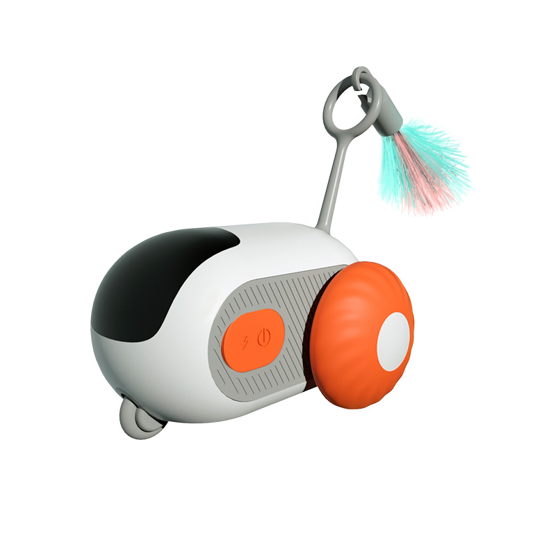 Pet gravity intelligent running car remote control electric cat toy self-Hi relieving stuffy little mouse funny cat stick cat toy