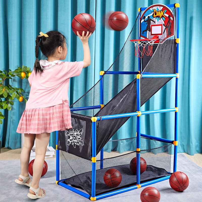 Children's Basketball Frame Liftable Basketball Shooting Machine Parent-child Educational Toys Indoor and Outdoor for Boys and Girls Cross-border Delivery