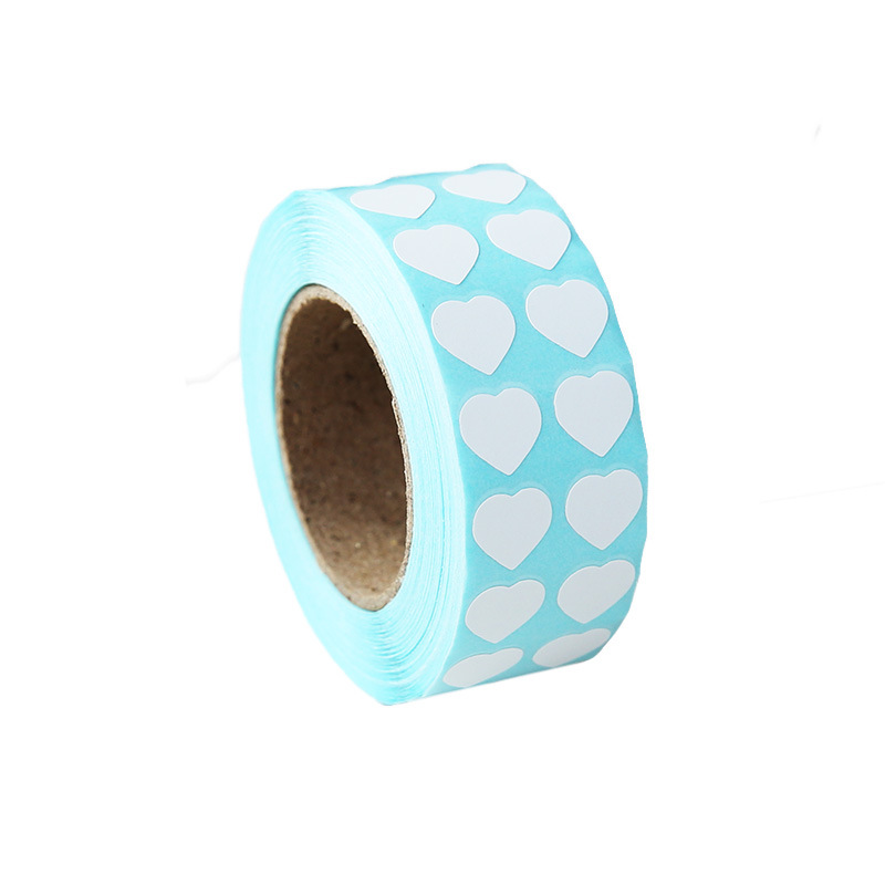 Diamond Painting Blank Sticker Handwritten Note Paper Color Number Diamond Number Heart-shaped Round Diamond Handwritten Distinguishing Self-adhesive Logo
