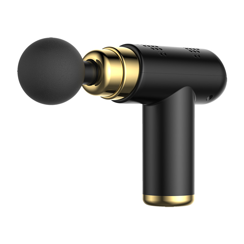 Cross-border Amazon mini fascial gun small muscle impact gun fitness home muscle relaxation physiotherapy massage gun