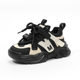 Children's Handsome Colorblock Leather sneaker for Autumn 2024 Boys' Father Shoes Girls' Casual Shoes for Small and Medium-sized Children