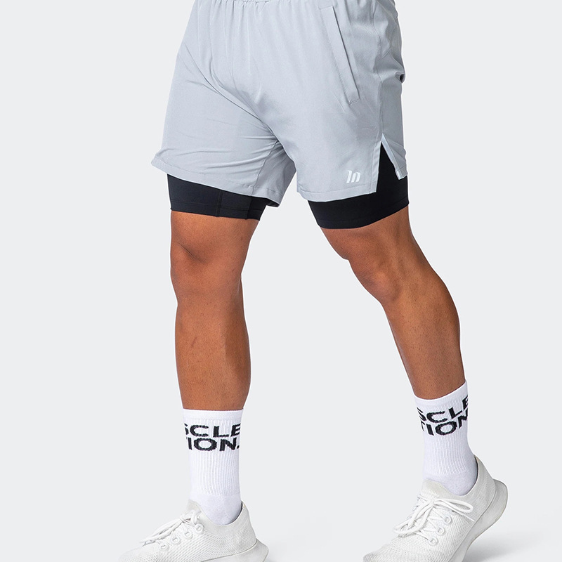 Summer American basketball shorts men's fashionable breathable loose casual fitness training quick-drying sports woven shorts
