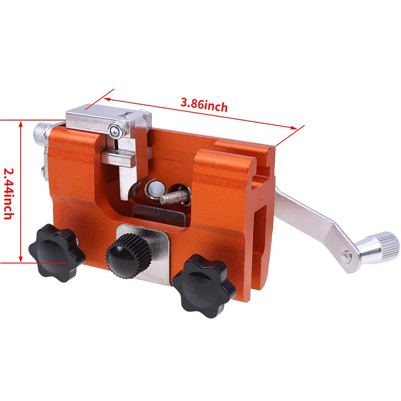 New hand chain grinder portable household hardware tool accessories grinding chain clamp chain saw sharpener spot