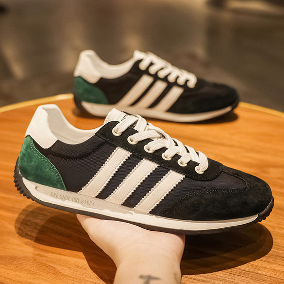 European Station Men's Shoes 2024 Autumn New Fashion Casual All-match Travel Forrest Gump Shoes Breathable Running Sports Trendy Shoes