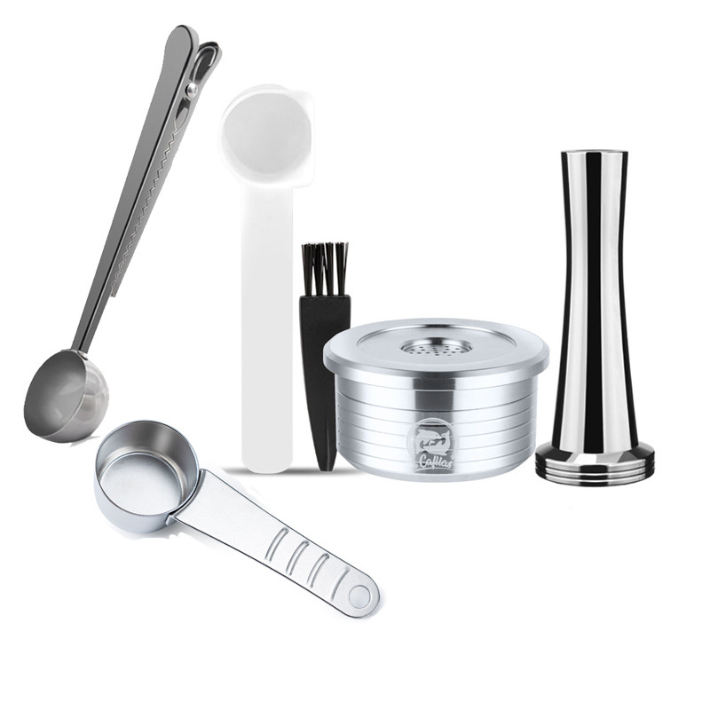 iCafilas coffee cup Delta q stainless steel coffee repeat capsule multiple use filter residue strainer