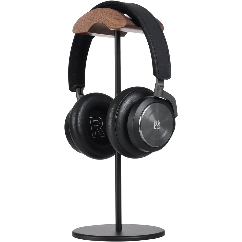 Headset Holder Creative AirPodsMax Earphone Holder Aluminum Alloy Hook Solid Wood Headset Storage Rack