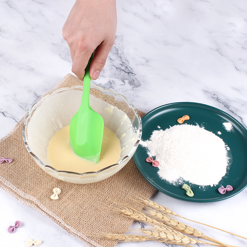 Food Grade Silicone Square Head Shovel Large Duck Tongue Shovel Baking Decorating Tool T Shovel Cake Cream Shovel in Stock