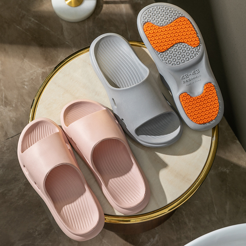 Large Size Non-Slip Slippers Men's Summer Home Indoor Household Bathroom Bathing Elderly eva Sandals for Women