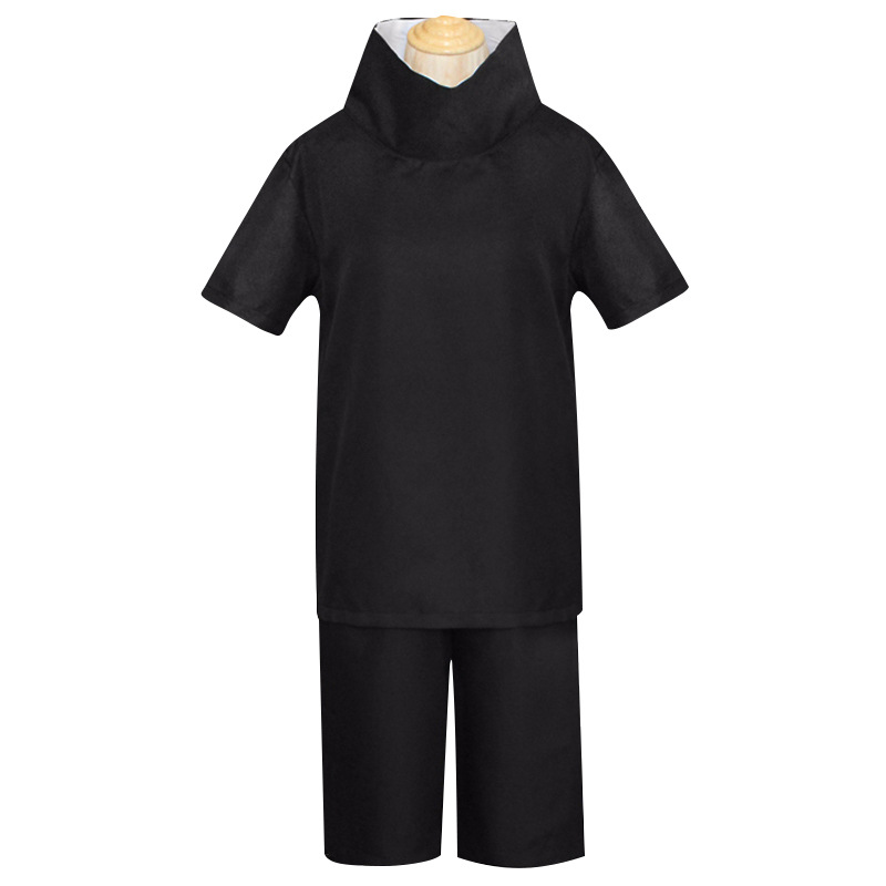 Anime Huoying Sasuke II Adult Black COS Suit Sasuke Summer cosplay Anime Costume in stock