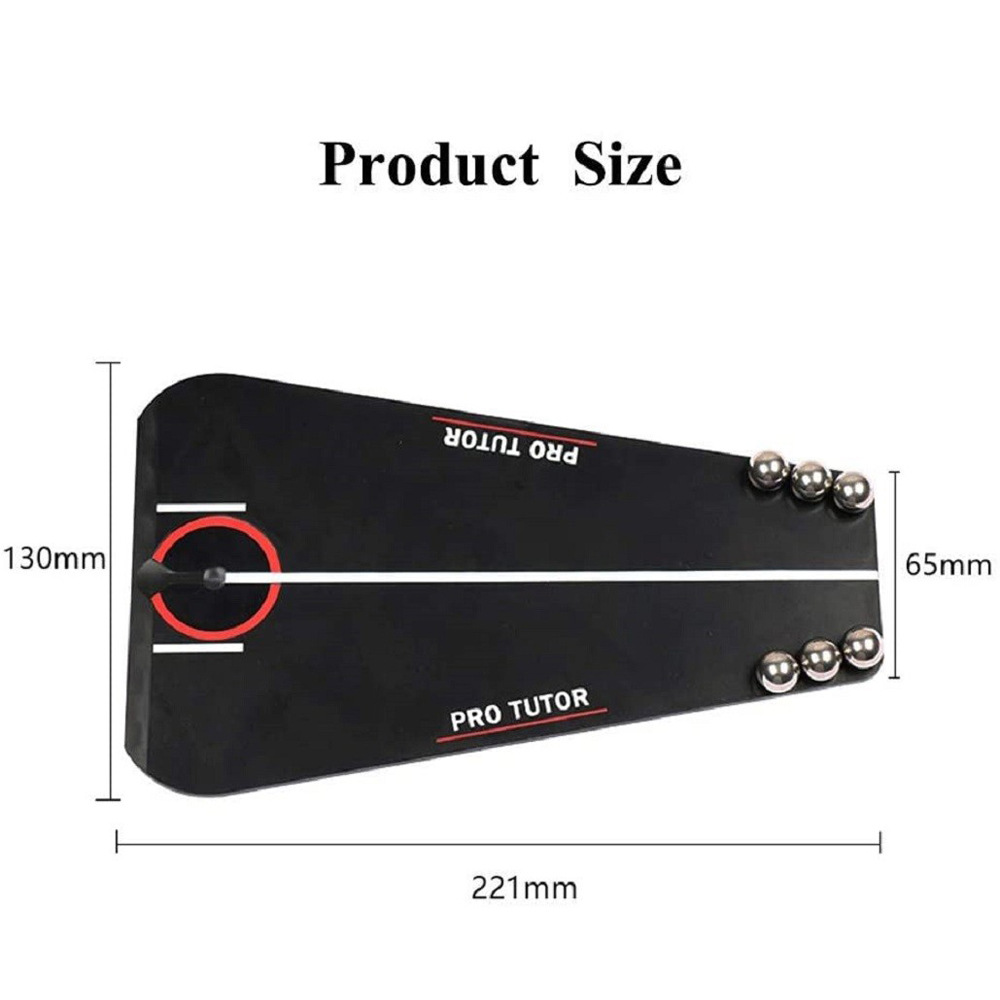 Factory wholesale golf putter exerciser putter precision assistant indoor simulation trajectory teaching device