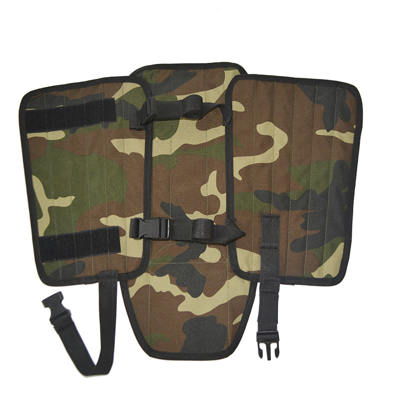Outdoor Jungle Anti-mosquito Anti-snake Bite Anti-scratch Leg Guard Thickened Waterproof Snow Cover Patrol Kneepad Climbing Wear-resistant Leggings