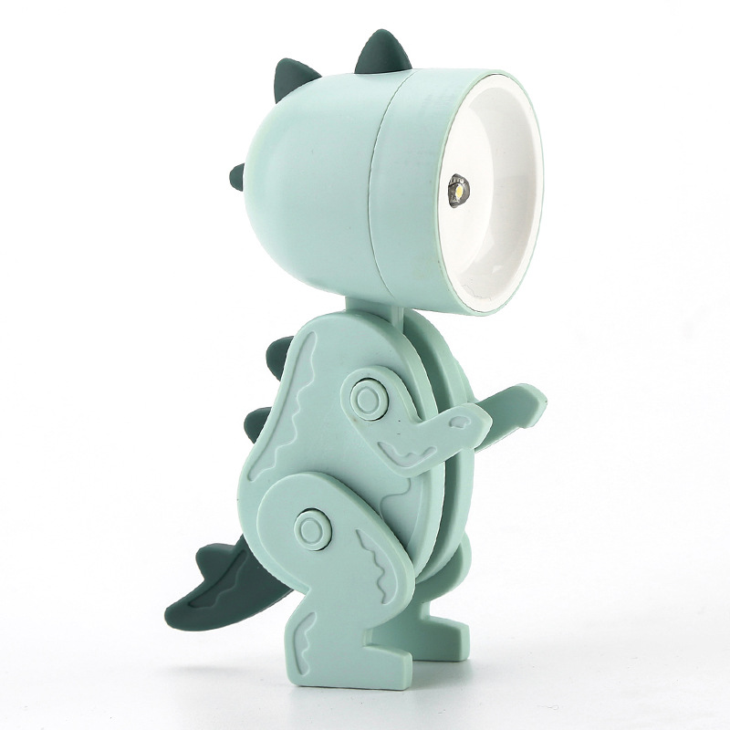 New mini table lamp creative DIY night light led adorable desktop cartoon dinosaur ornaments ins student gift
