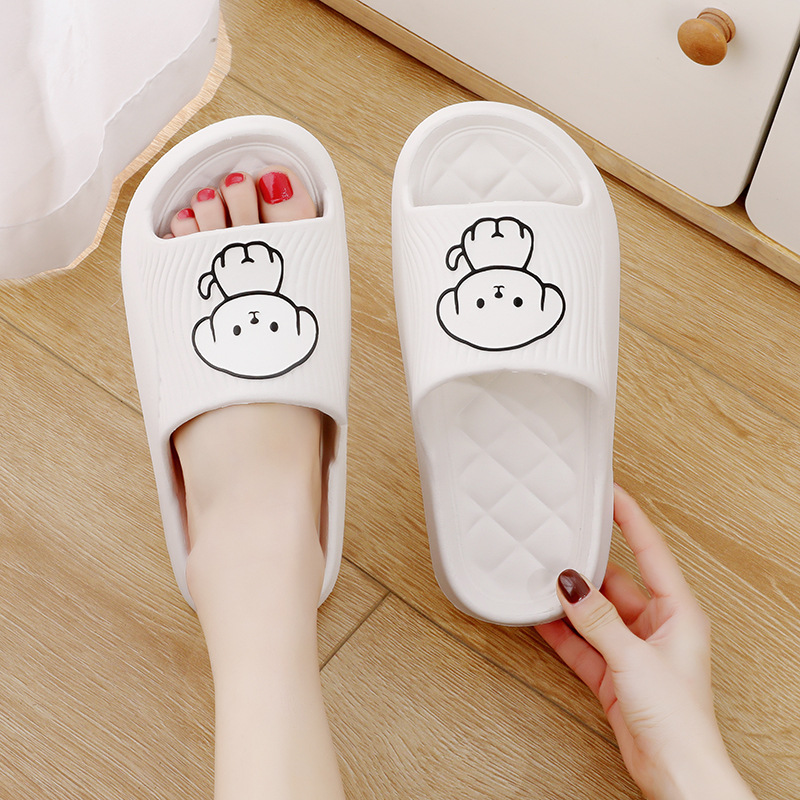 Cross-border platform sandals for women Summer 2024 new couple home anti-slip bath bathroom men's sandals