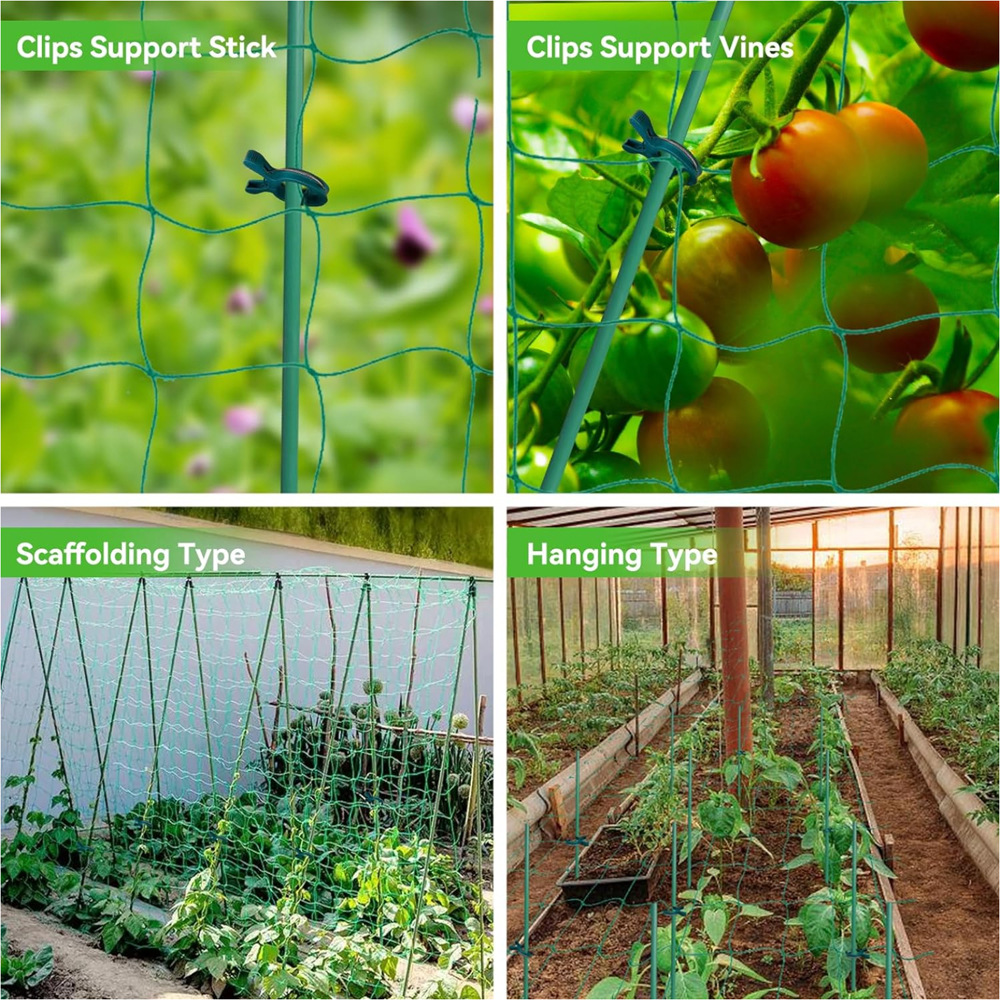 9-strand plant climbing vine net green gardening Grid Net cucumber hanging melon climbing net vine loofah climbing vine net