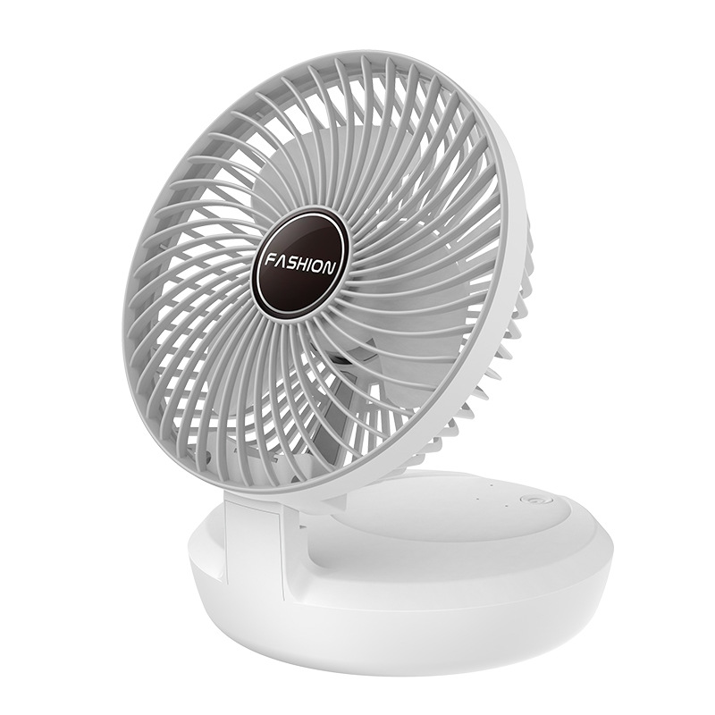 Camping new wall-mounted folding rotating usb charging desktop office mini fan portable tremolo generation