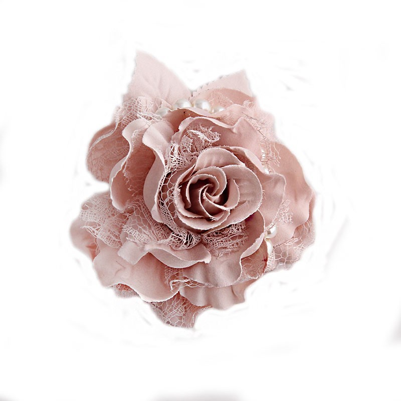 Japanese Style Sweet Lace Simple Corsage Fresh Cute Rose Brooch Pin Fashion Pin Accessories