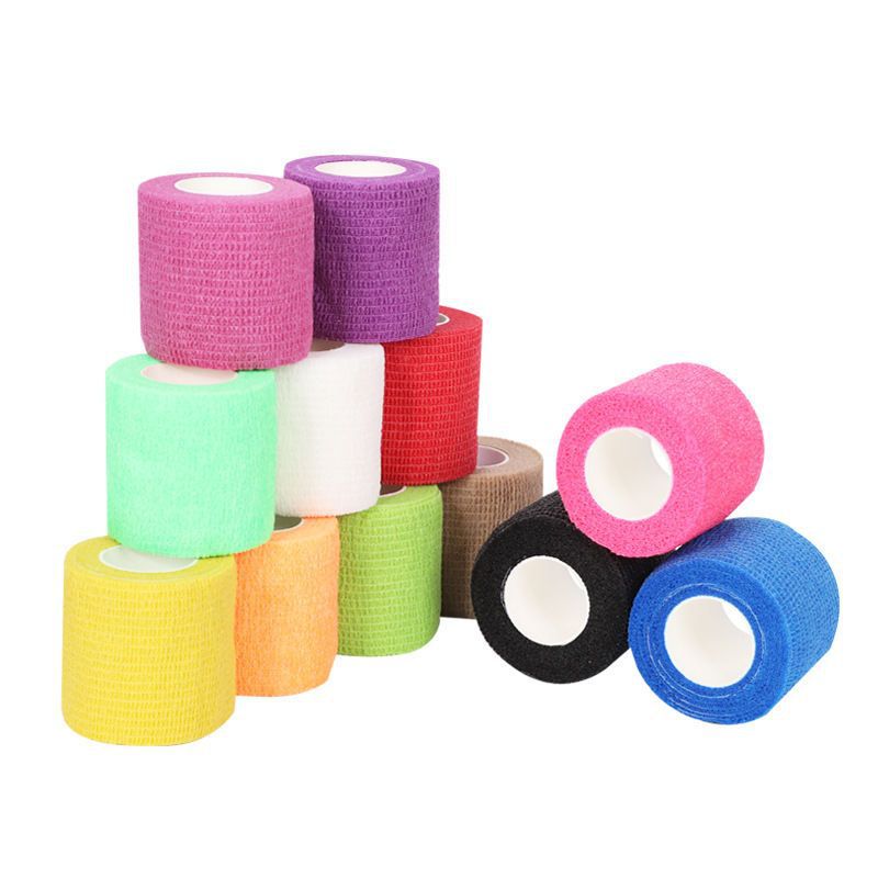 Factory Direct Supply Non-woven Elastic Self-adhesive Bandage Writing Finger Ankle Bandage Sports Tattoo Pet Bandage