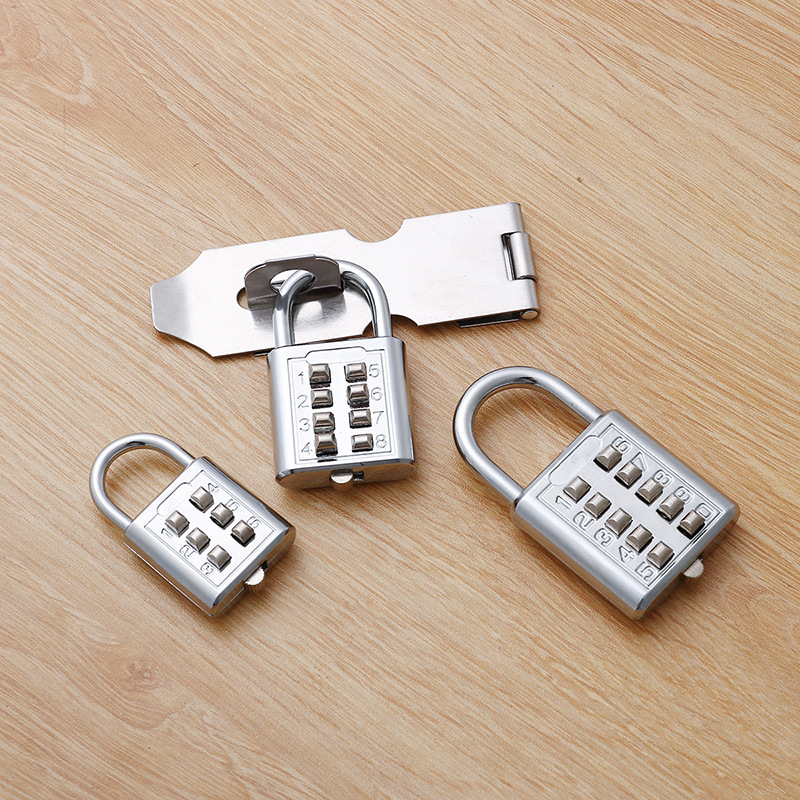 6-digit key password lock wholesale drawer luggage blind anti-theft padlock unchangeable password electrochrome lock