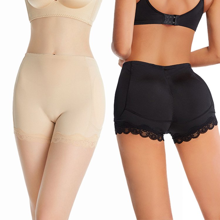 Grenzüberschreitende Bauchformungshose für Damen, Bauch, enge Taille, Hüfthose, Arsch, PP-Schwammpolster, volle Hüfte, volle Hüfte, Unterhöschen_voghion.com