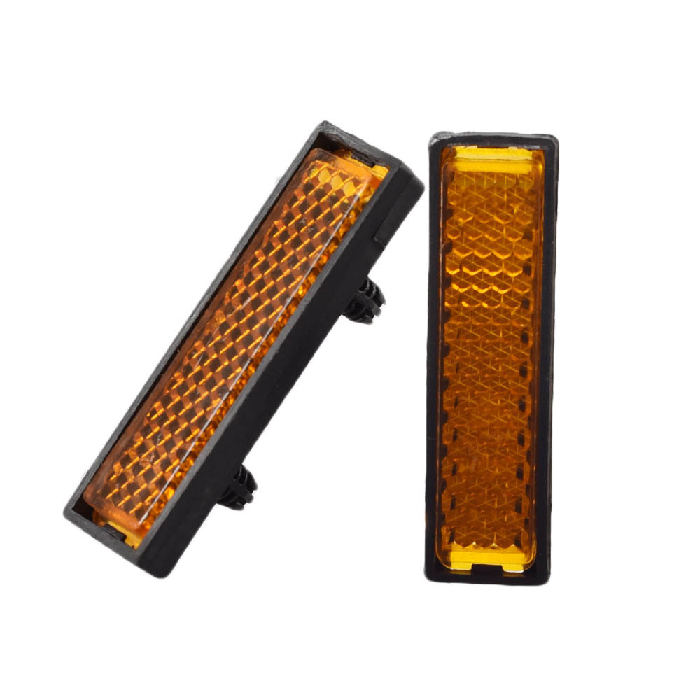 Pedal reflector mountain bike pedal warning light night pedal reflector pedal accessories riding equipment