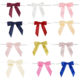 in stock wholesale transparent tie silk gold and silver tie silk bow polyester ribbon bow T-shaped bow