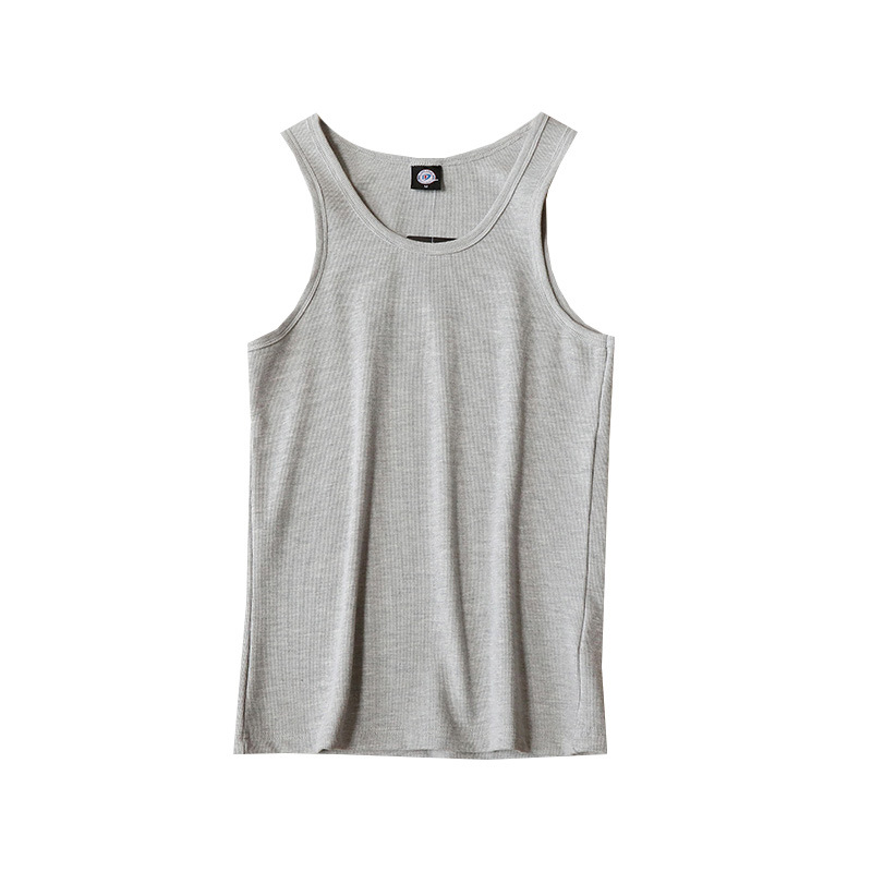 Waffle pop! Threaded cotton outer mao men's clothing factory standard tail goods commuter summer new vest sleeveless top