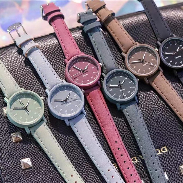 Simple Temperament Women's Watch ins Style Girl's Middle School Girl's Fresh Style Antique Mori Style Antique Style Watch
