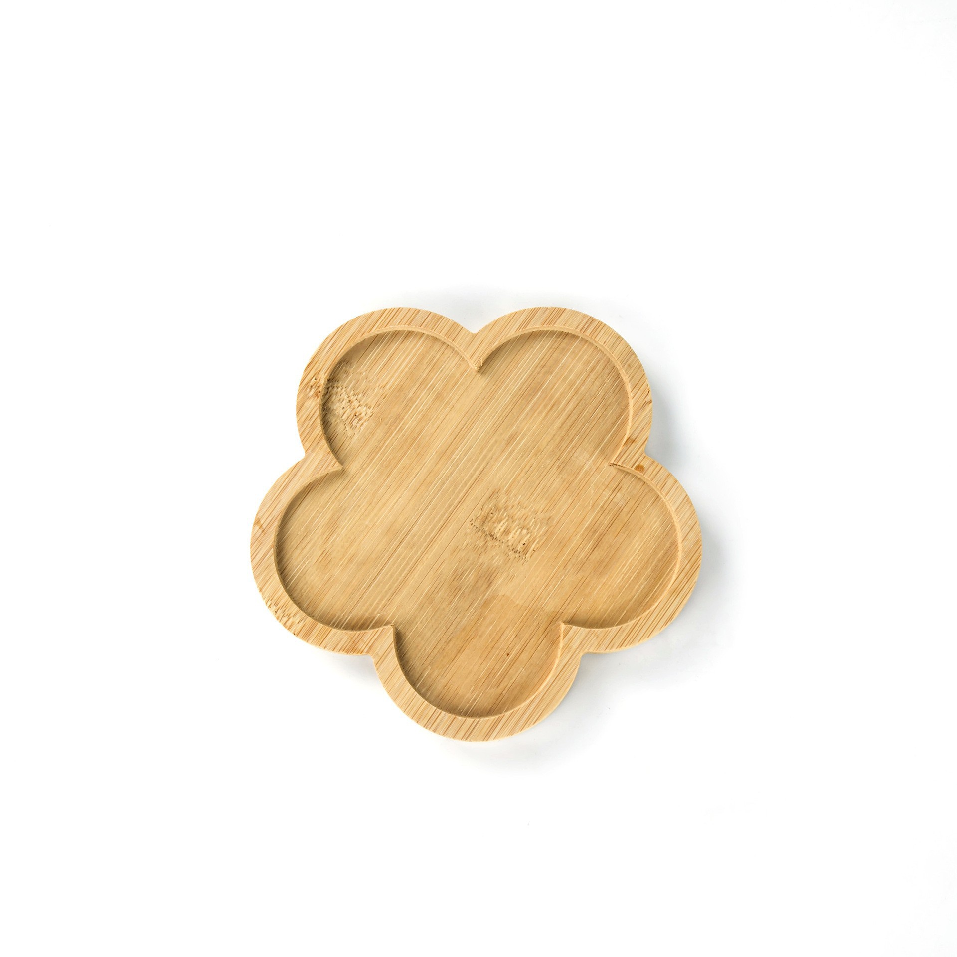 Cross-border Bamboo Coaster Placemat Flower Pot Mat Round Rectangular Shaped Multi-size Tea Coaster DIY Coaster