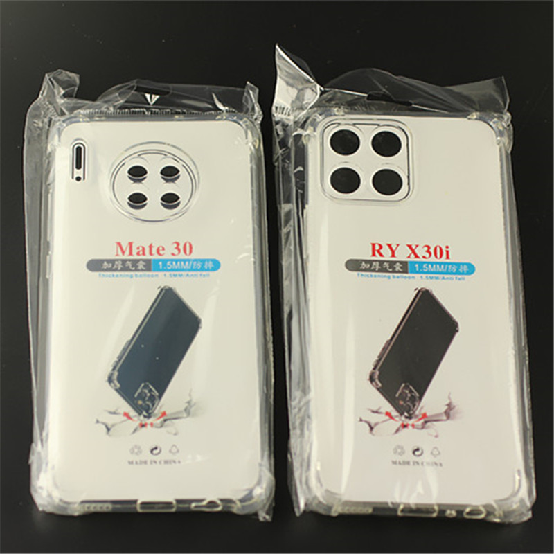 Applicable to VIVO S15 X90 S16P Y52S thickened airbag drop-resistant mobile phone case TPU transparent soft case Wholesale