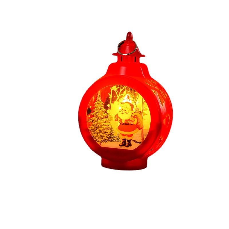 Christmas decorations Santa Claus luminous night light shop window ornaments Christmas tree pendant Christmas gift decoration