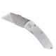 All-steel folding knife stainless steel folding art knife wallpaper knife trapezoidal blade claw knife holder electrical knife