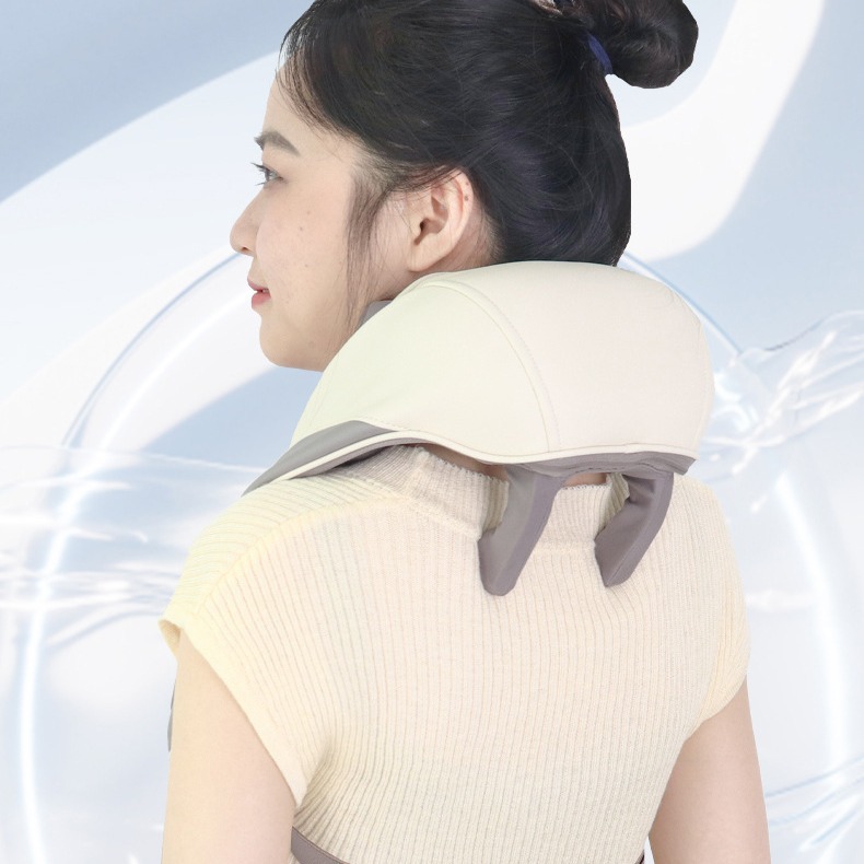 Cross-border new oblique muscle massager kneading shawl household cervical spine massager shoulder and neck multi-function neck hot compress