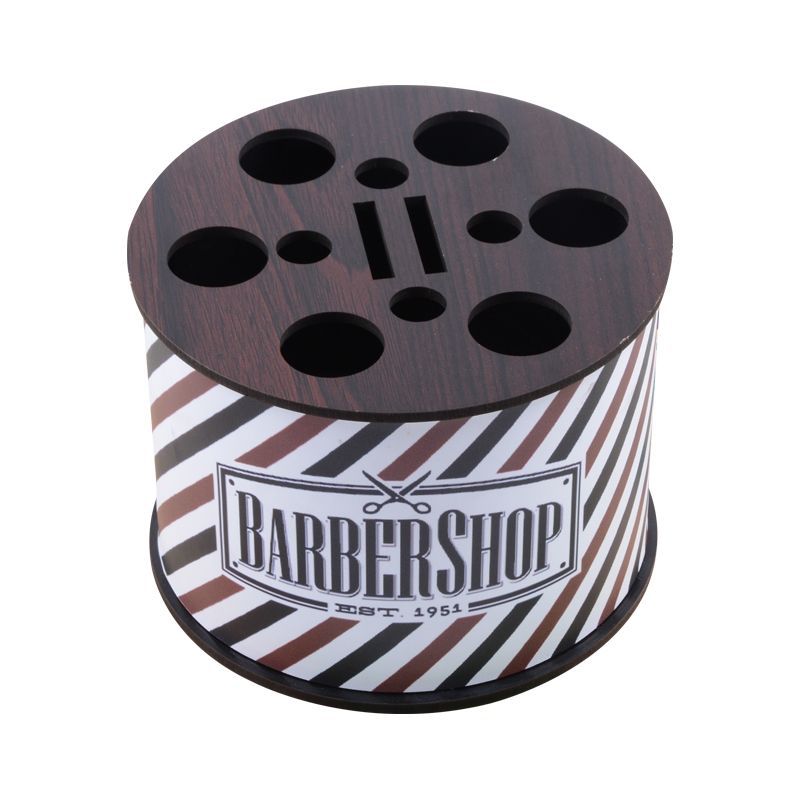 Hairdressing tools storage box scissors socket box barber shop supplies complete collection non-slip desktop organizing tools storage rack