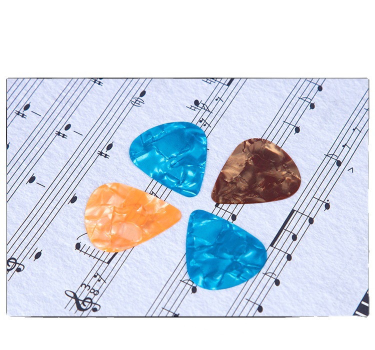 Guitar pick Universal ABS pick celluloid 0.46 0.71 0.96 pick shrapnel guitar Universal pick