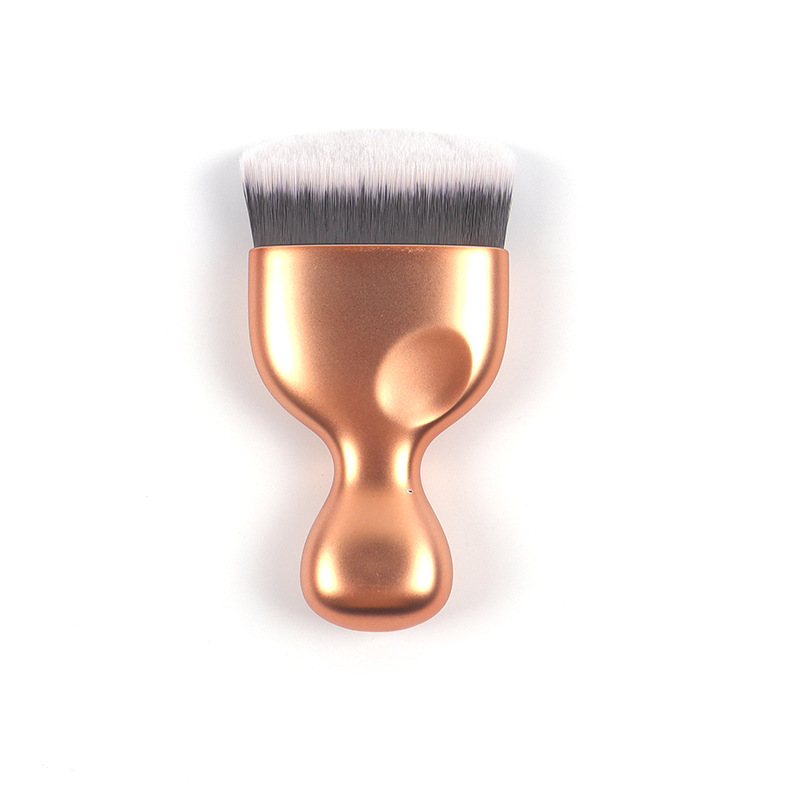 Source manufacturers shake the sound of the same oblique skeleton brush multi-functional makeup finger thumb printing contour brush multi-purpose foundation brush