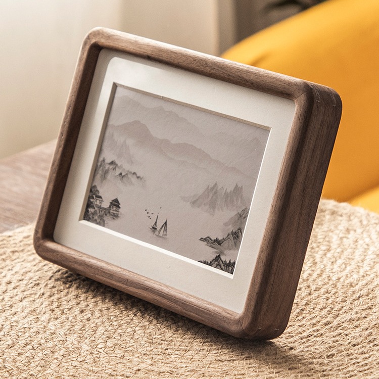 Solid wood printing made photo frame table 6 inch 8 inch 10 inch 7 inch 6 inch children photo frame diy