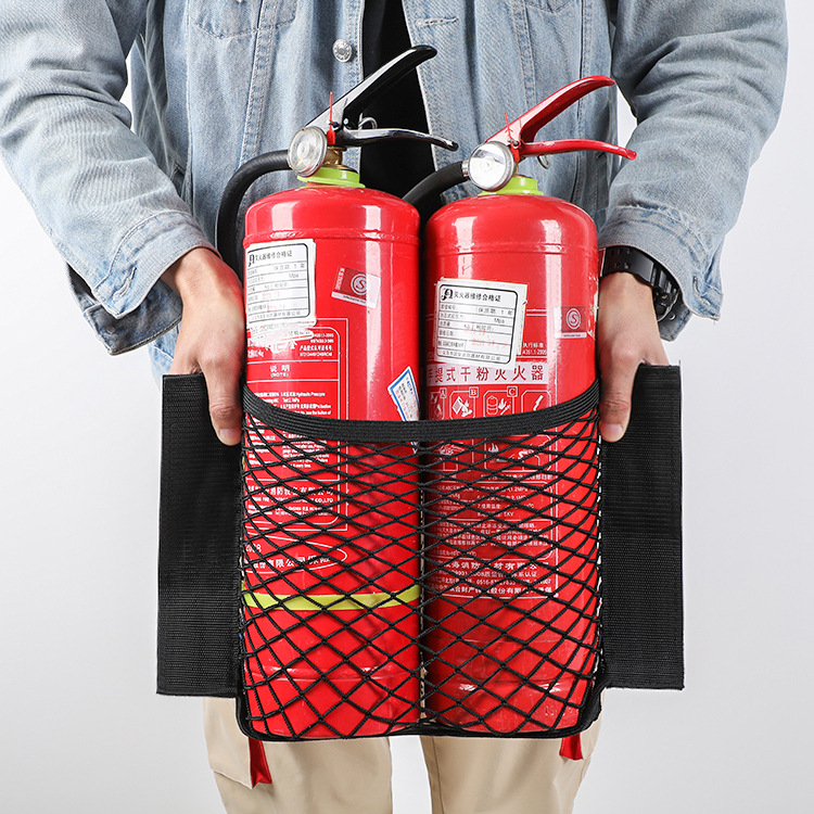 Car Trunk net pocket car storage Net car storage bag Velcro storage bag fixed universal