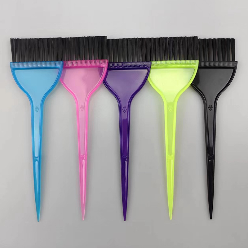 Hair dyeing brush hair salon hair treatment tools hair care picking and dyeing soft hair brush barber shop hairdressing single-sided brush hair dyeing brush