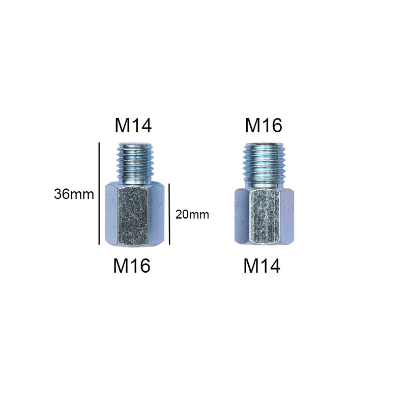 アングルグラインダーアダプターネジ M14 に M10/m10 に M14/m14 M16 研磨機コンバータコネクタ|undefined