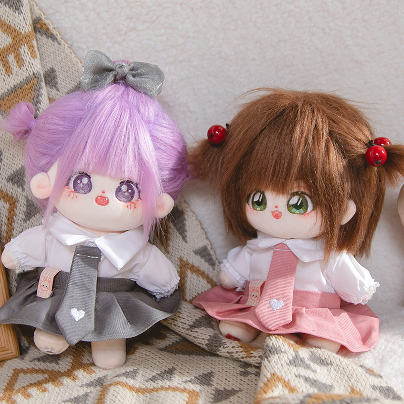 Spot Doll Clothes 20cm Cotton Doll Clothes Set 20cm Star Doll Replacement Dress Doll Accessories