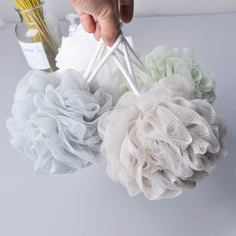 Unbranded Japanese good quality shower balls, bath balls, bath flowers, extra soft, high-end, does not scatter, for women's baths, for men, large size ball